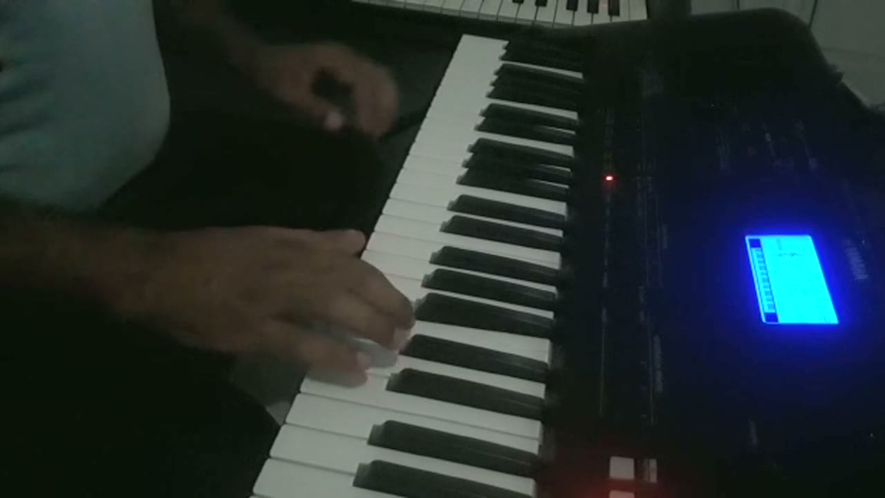 A student playing Für Elise on the piano.